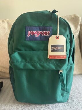 Jansport NWT Essential Backpack Deep Juniper Size 24L